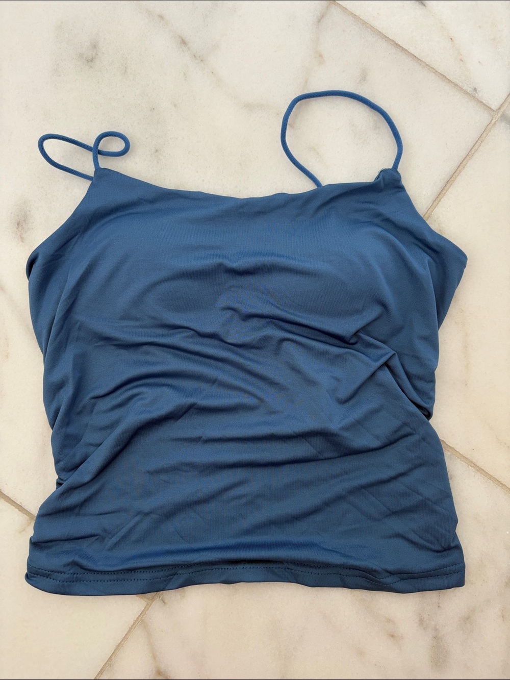 SHEIN Slate Blue Spaghetti Strap Cami